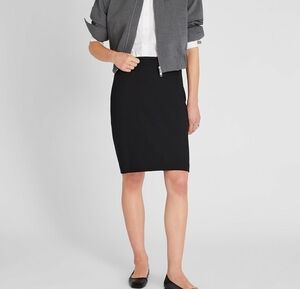 Club Monaco Borrem Classic Black Pencil Skirt